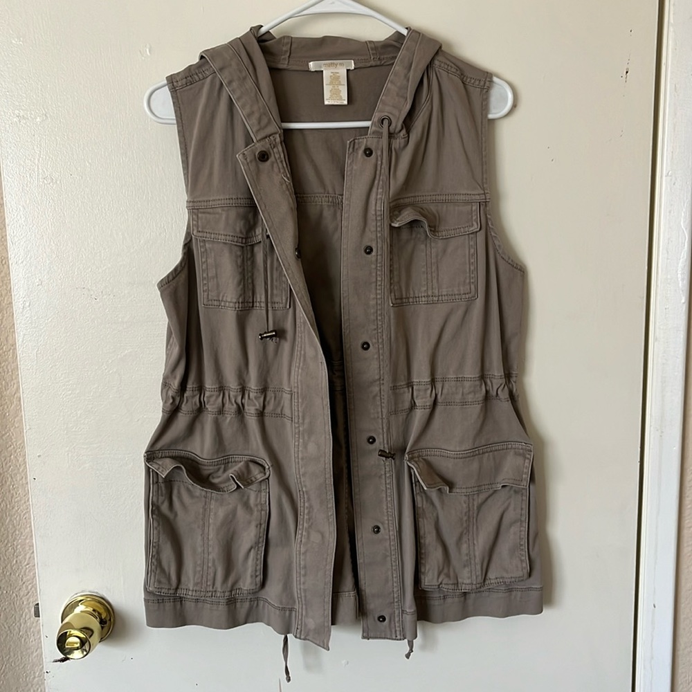Marty M brown vest